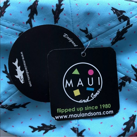 NWT Maui And Sons Zig Zag Snapback Hat Cap OSFA - Picture 3 of 7